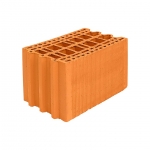 Porotherm 25M. Керамический блок, который предназначен для внешних и внутренних стен здания, а также для заполнения монолитного каркаса.